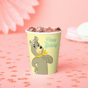 Gobelets En Papier Pose Joueuse de Cindy Bear