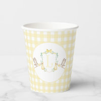 Préppy Southern Yellow Stork Baby shower