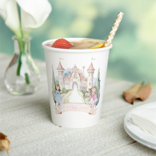 Gobelets En Papier Princesses, Chevaliers & Dragons Fête d'anniversai