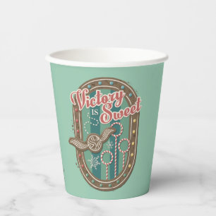 Gobelets En Papier QUIDDITCH™ Victory est Sweet Holiday Cookie Graphi