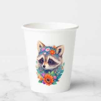 Gobelets En Papier Racoon
