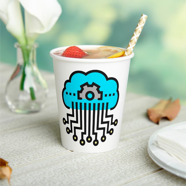 Gobelets En Papier Réseau neuronal (Créateur téléchargé)