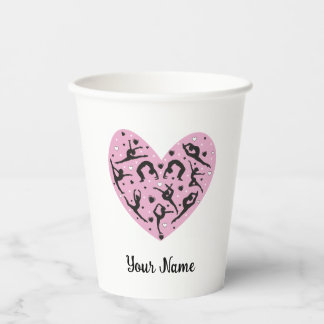 Gobelets En Papier Rhythmic Gymnastics Travel Mug with Lid