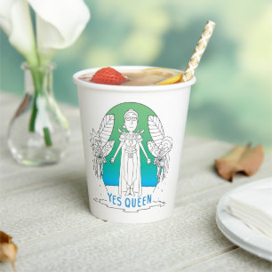 Gobelets En Papier RICK ET MORTY™   Oui Reine