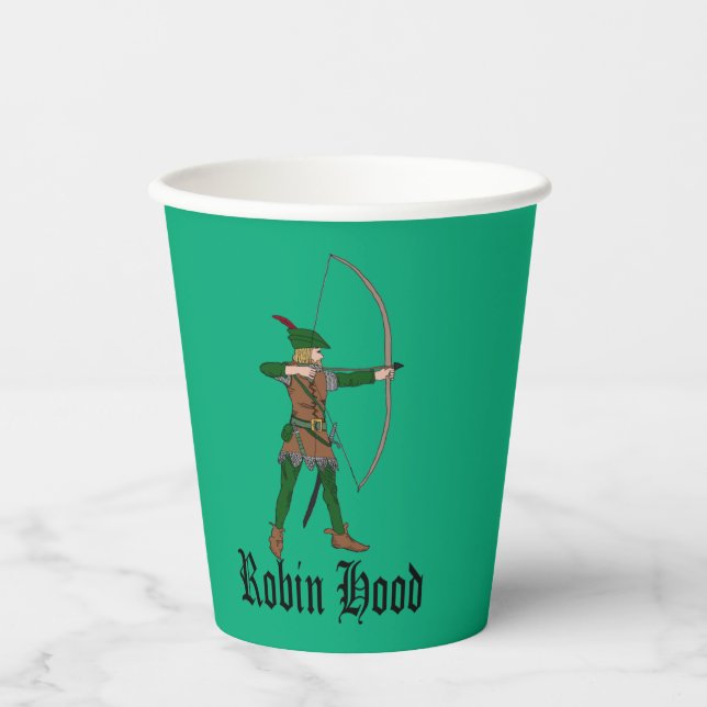 Gobelets En Papier Robin Hood Paper Cup (Recto)