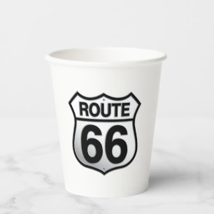Gobelets En Papier Route 66