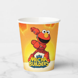 Gobelets En Papier Rue Sésame   Mécaniciens Elmo