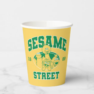 Gobelets En Papier Rue Sésame   Vintage 1969