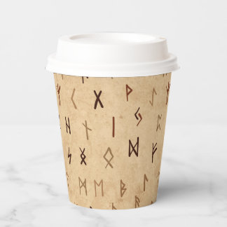 Gobelets En Papier Runes Cups papier