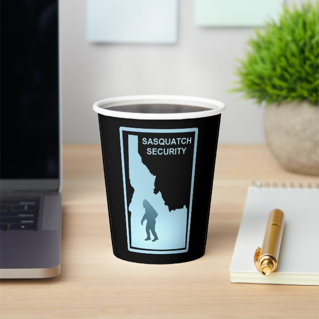 Gobelets En Papier Sasquatch Security - Idaho (Insitu)