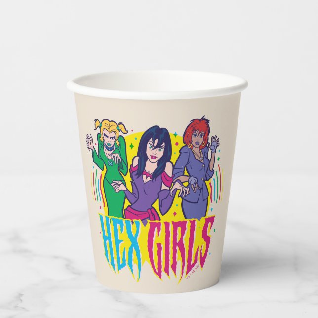 Gobelets En Papier Scooby-Doo | Les Filles Hex (Recto)