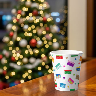 Gobelets En Papier Shoebox Love Paper Cup - Blanc