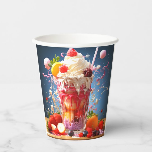 Gobelets En Papier Smoothie (Recto)