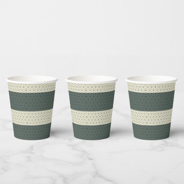 Gobelets En Papier Soyez cool, portez du vert (Multi)