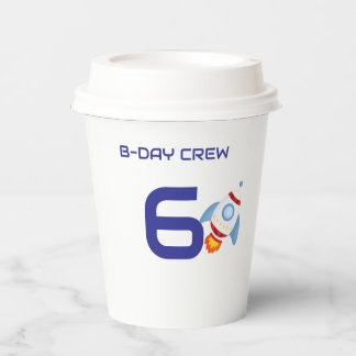 Gobelets En Papier Space Explorer Astronaut Birthday Paper Cups Boys