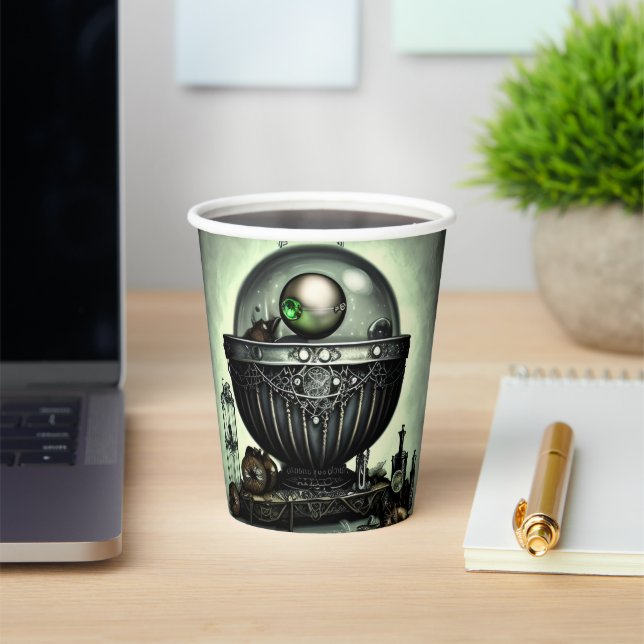 Gobelets En Papier Steampunk Ornate Cauldron et articles magiques sur (Insitu)
