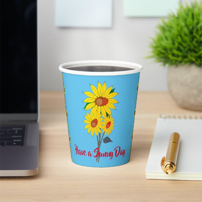 Gobelets En Papier Sunshine (Insitu)