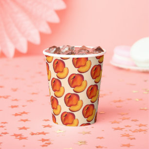 Gobelets En Papier Sweet as a Peach Peaches 16 Seizième anniversaire