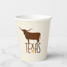 Symboles du Texas, Longhorn, marron