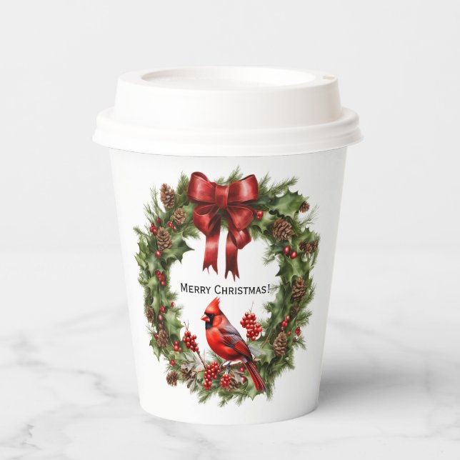 Gobelets En Papier Tasse Cardinal Papier (Recto)