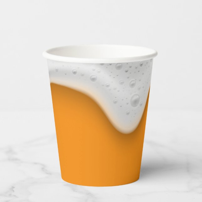 Gobelets En Papier Tasse de bière (Recto)