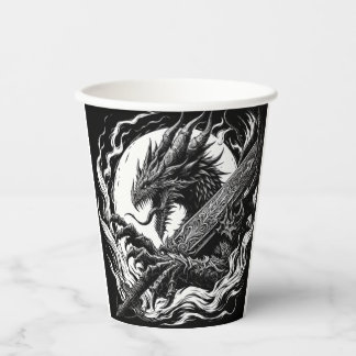 Gobelets En Papier Tasse de café chaud mélange assorti ou commande en