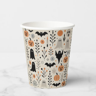 Gobelets En Papier Tasse d'Halloween