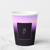 Tasse en papier Lavender Sunset