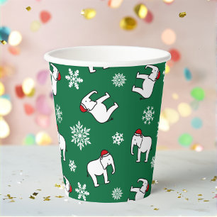 Gobelets En Papier Tasse en papier pour fête de l'éléphant blanc de N