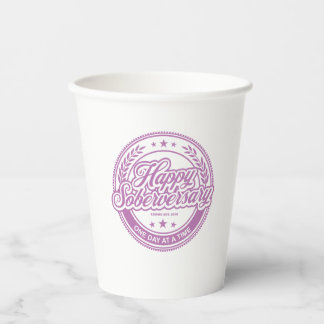 Gobelets En Papier
Tasse en papier rose Loosid Soberversary