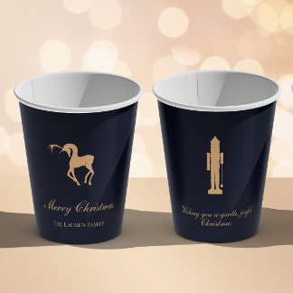 Gobelets En Papier Tasse personnalisée Casse-Noisette élégant bleu