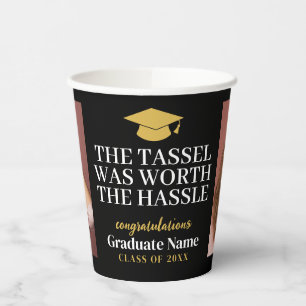 Gobelets En Papier Tassel Vaut La Peine Hassle Modernisation Graduati