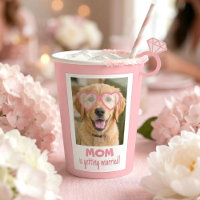 Tasses de Demoiselle d'Honneur à Visage de Chien A