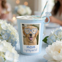 Tasses de Demoiselle d'Honneur au Visage de Chien 