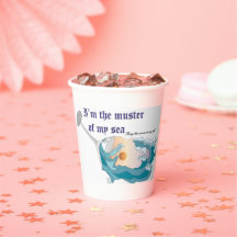 tasses de papier d'été