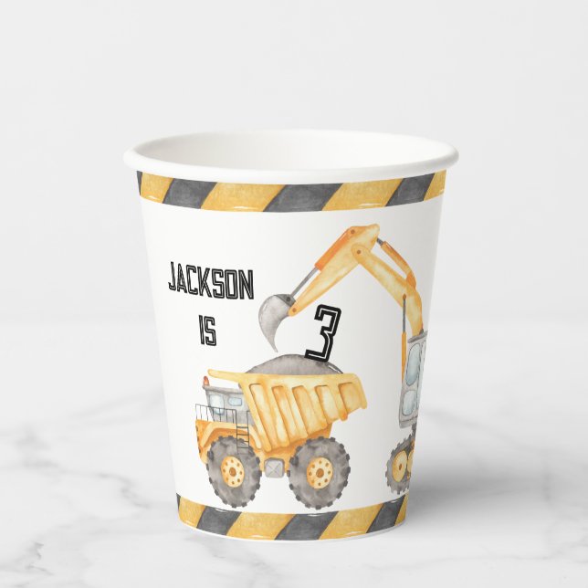 Gobelets En Papier Tasses en papier de construction (Recto)