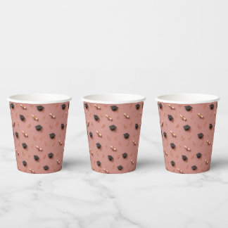 Gobelets En Papier Tasses en papier pour fête de fin d'études 