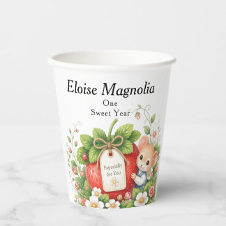 Gobelets En Papier Tasses personnalisées pour anniversaire sucré aux