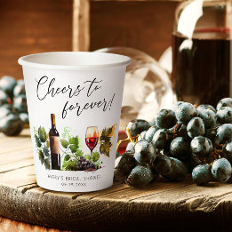 Gobelets En Papier Tchin Tchin élégant pour une dégustation de vin à 