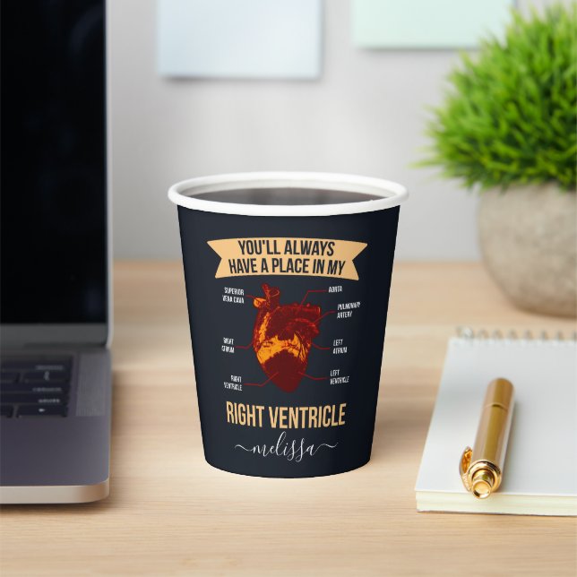 Gobelets En Papier Technicien médical d'urgence personnalisé Vous ser (Insitu)