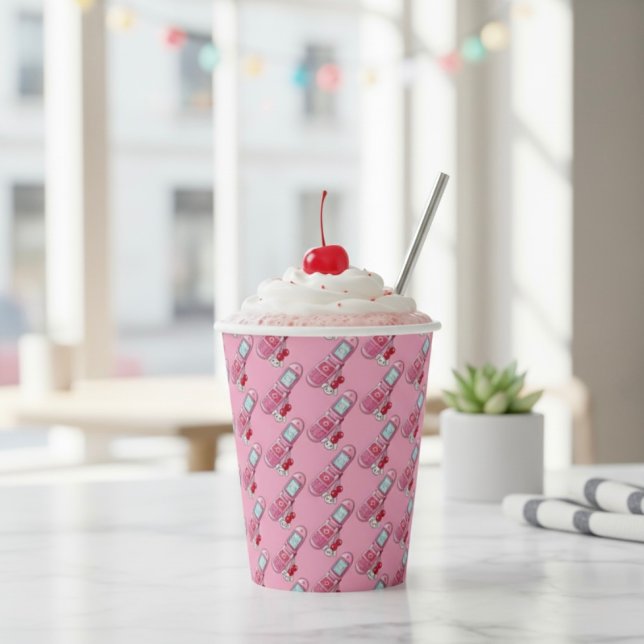 Gobelets En Papier Téléphone portable (Créateur téléchargé)