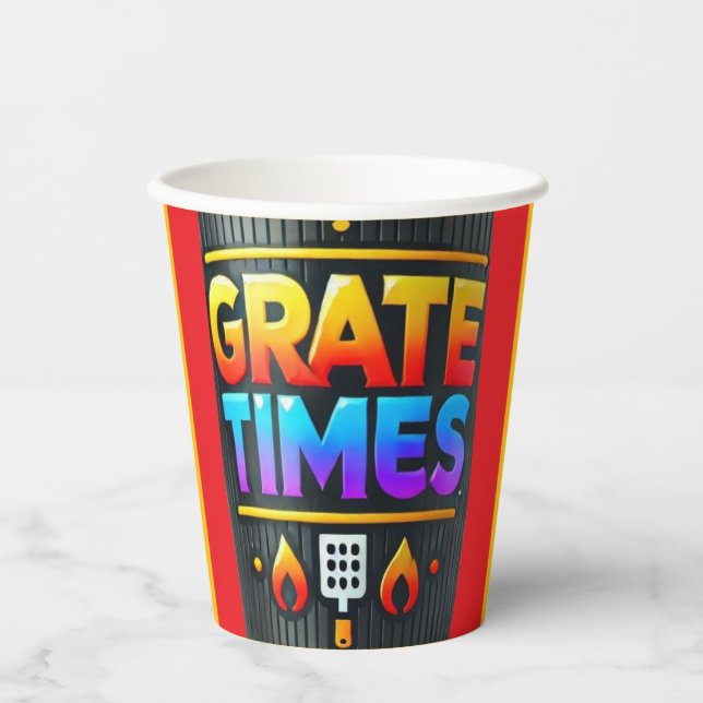 GOBELETS EN PAPIER TEMPS DE GRATIFICATION (Recto)