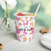 texte de fête estivale Flamingo