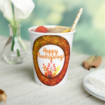 Thanksgiving Feuilles d'automne et maïs