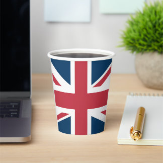 Gobelets En Papier The Union Jack British Flag