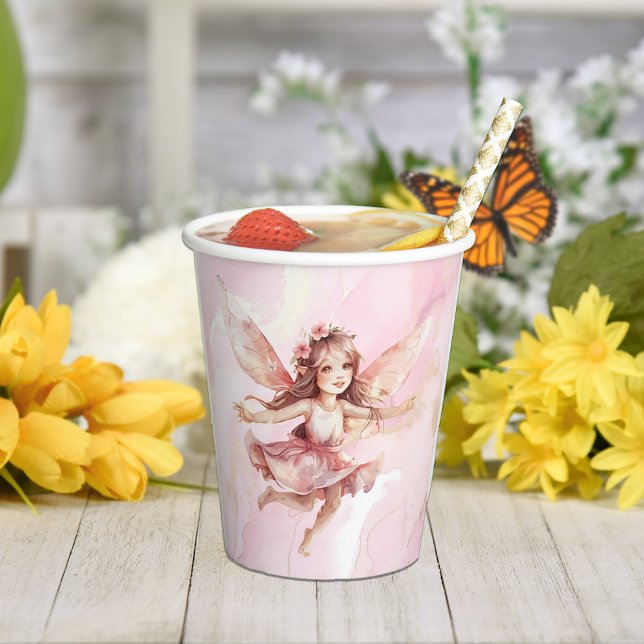 Gobelets En Papier Thème Fairy Whimsical (Créateur téléchargé)