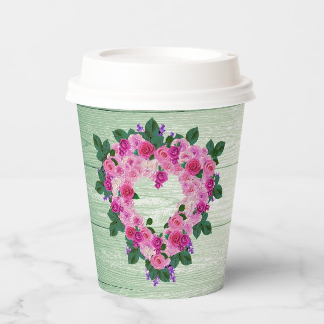 Gobelets En Papier Ton beau coeur (Recto)