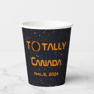 Gobelets En Papier Total Canada 2024 Éclipse solaire