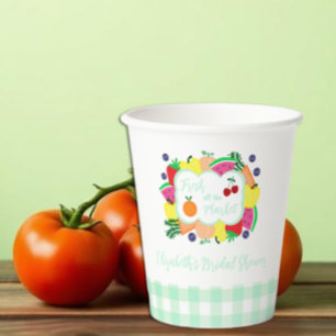 Gobelets En Papier Tout frais du marché : Baby shower