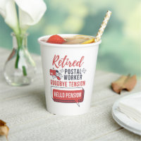 Travailleur de poste retraité Mailman Retraite